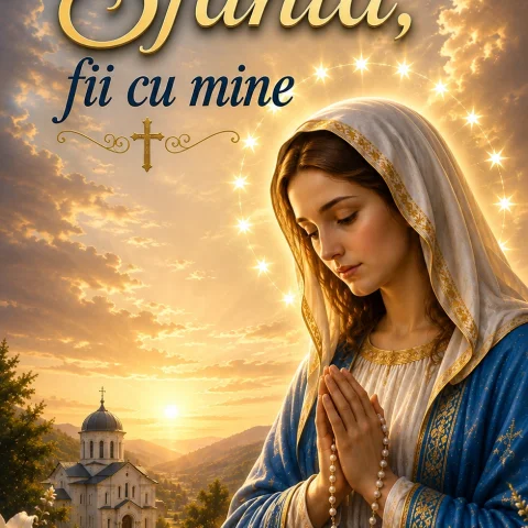 Maica Sfântă, fii cu mine – melodie religioasă despre Maica Domnului