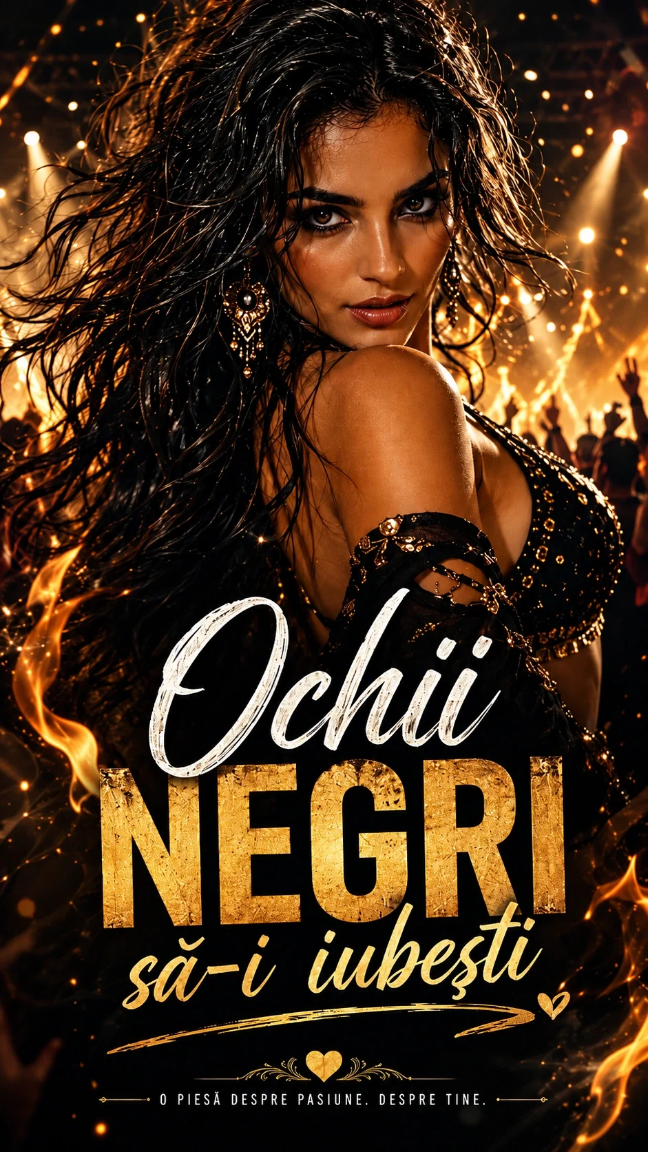 Ascultă „Ochii negri să-i iubești”, melodie de dragoste