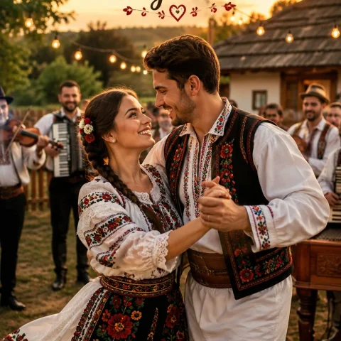 Joacă, bade, lângă mine | Muzică Populară de Dragoste și Joc | TurboHi