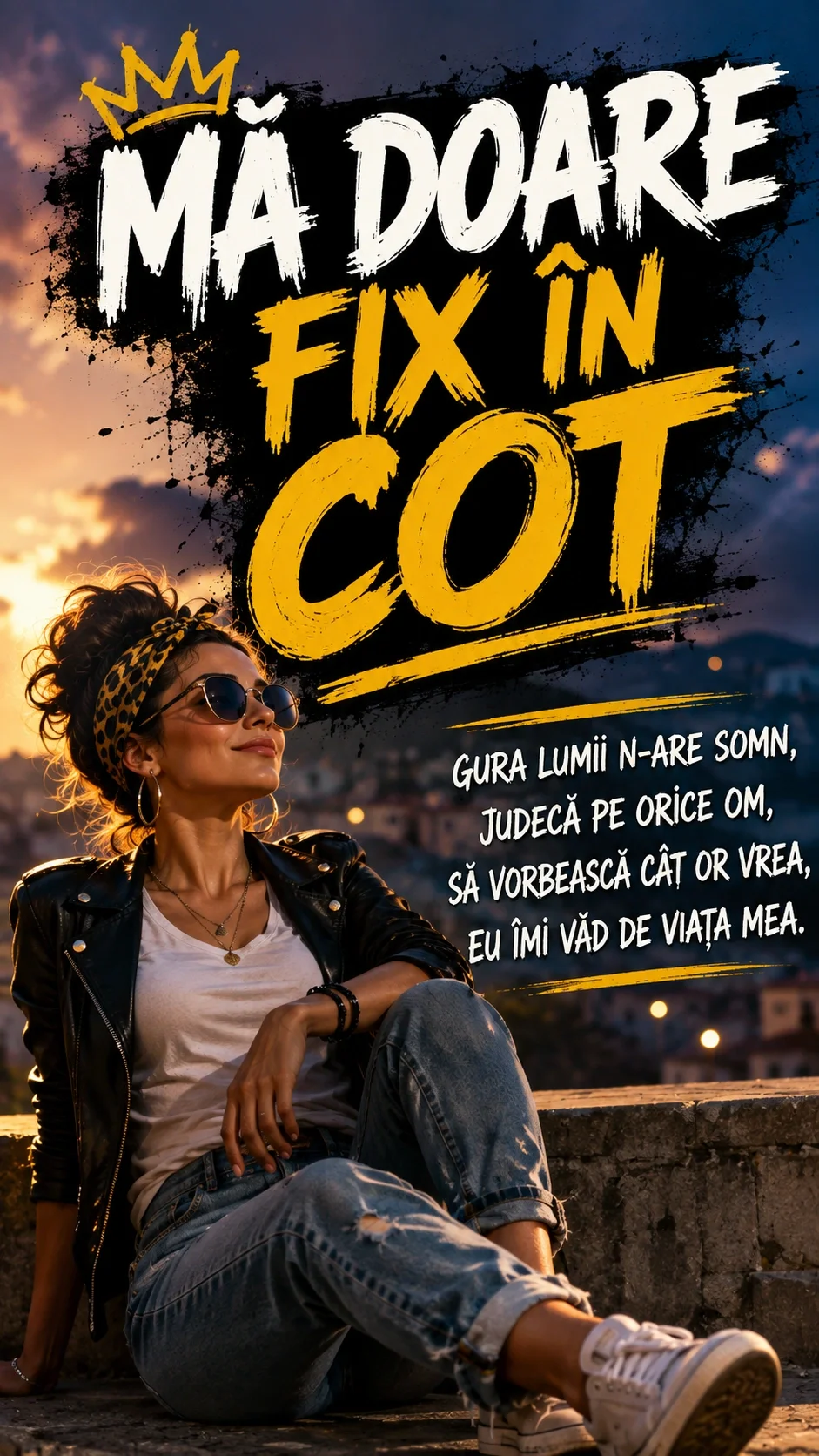 Mă doare fix în cot – melodie satirică despre răutate și gura lumii