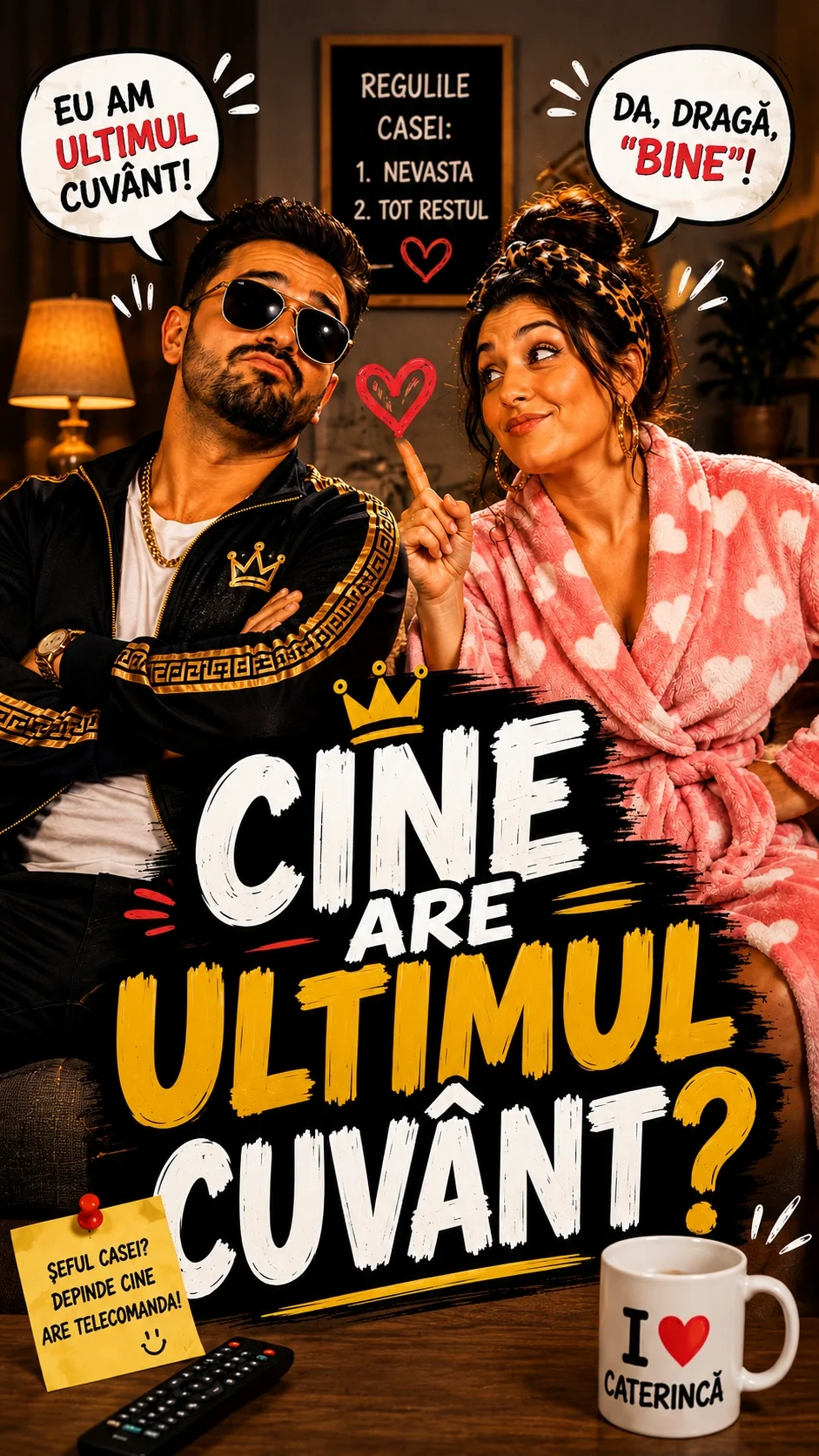 Cine are ultimul cuvânt? – Melodie amuzantă despre soț și soție