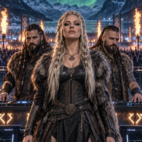 We Run Where the Northern Fires Rise | Viking EDM | TurboHit Zone