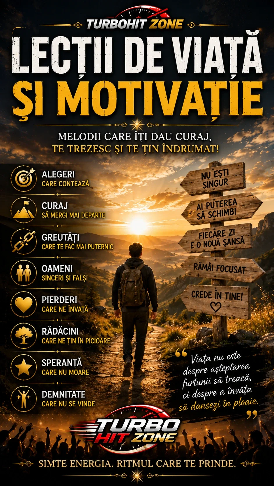Lecții de Viață și Motivație | TurboHit Zone