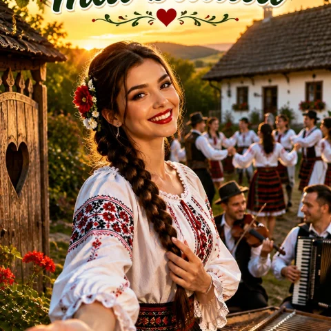 Vino acasă, măi bădiță | Melodie Etno | TurboHit Zone