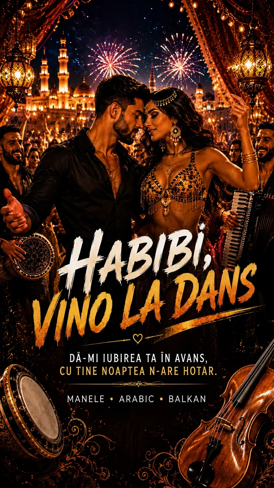 Melodia Habibi, vino la dans