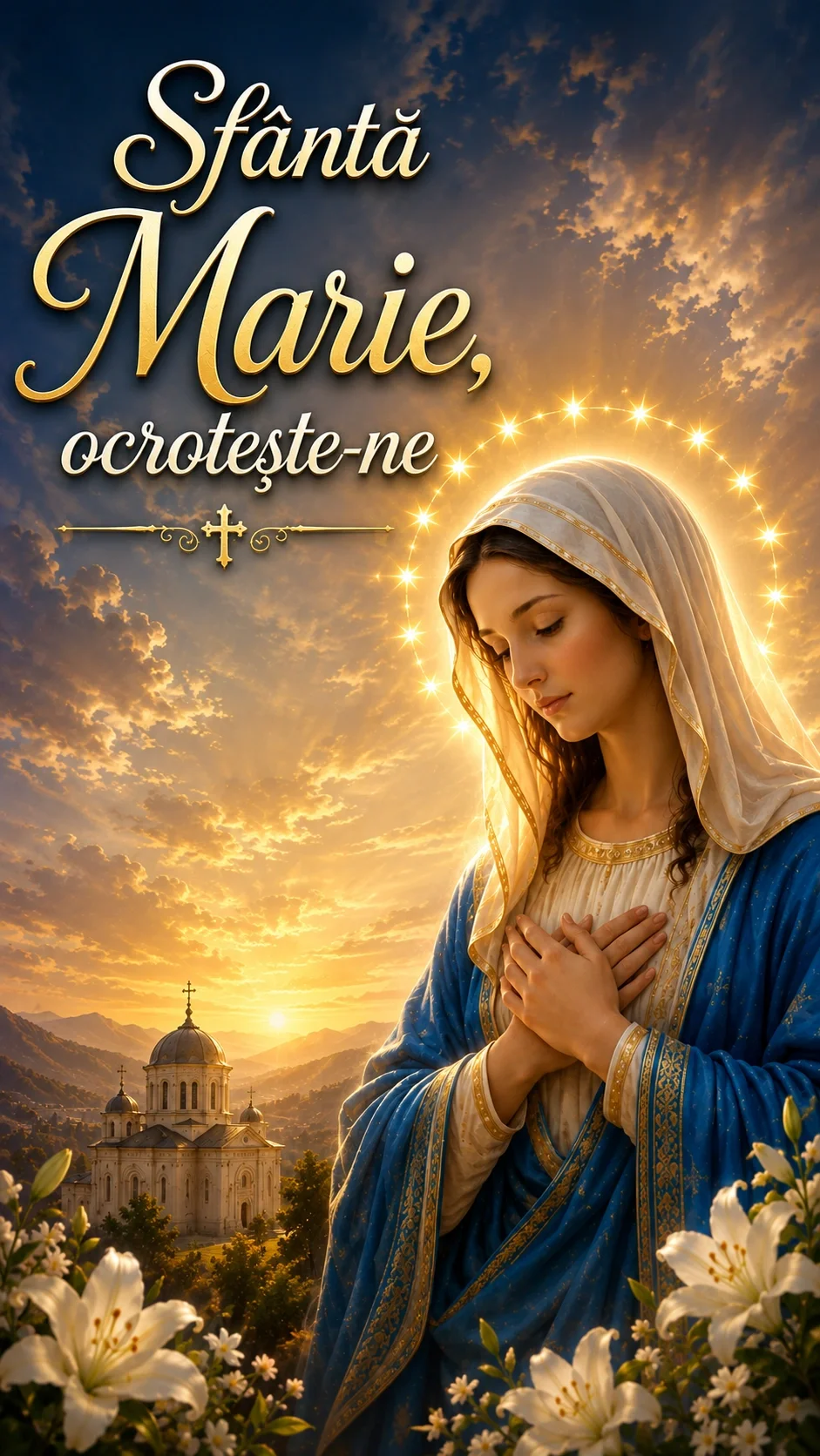 Sfântă Marie, ocrotește-ne – melodie despre Maica Domnului