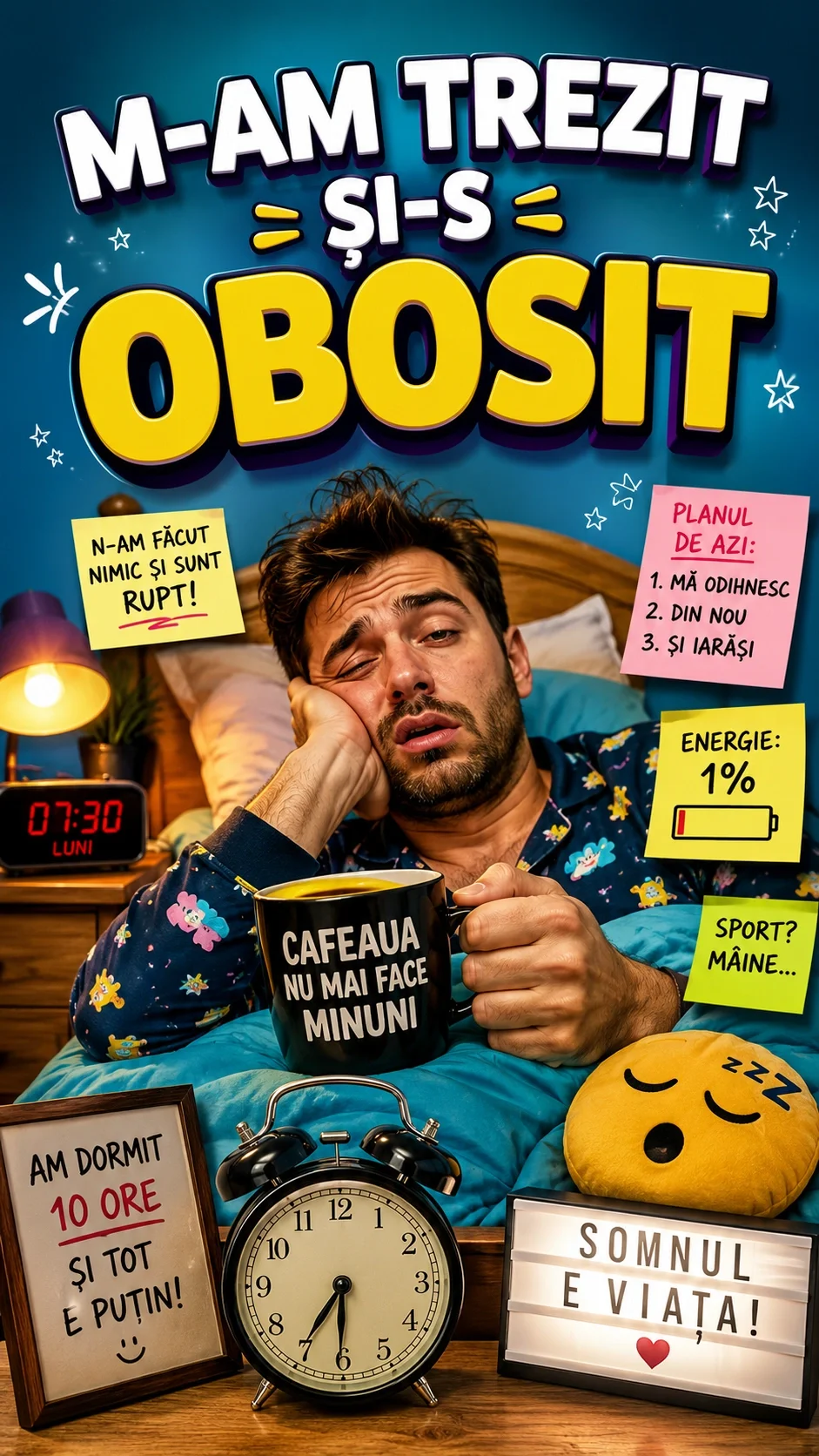 M-am trezit și-s obosit | TurboHit Zone