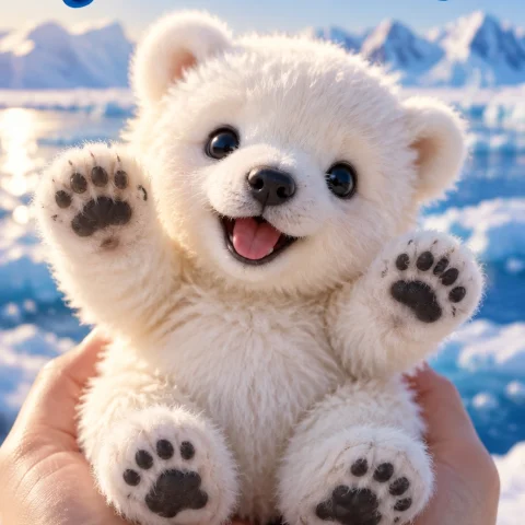 Tiny Polar Bear| Cântec drăguț despre animale | TurboHit Zone