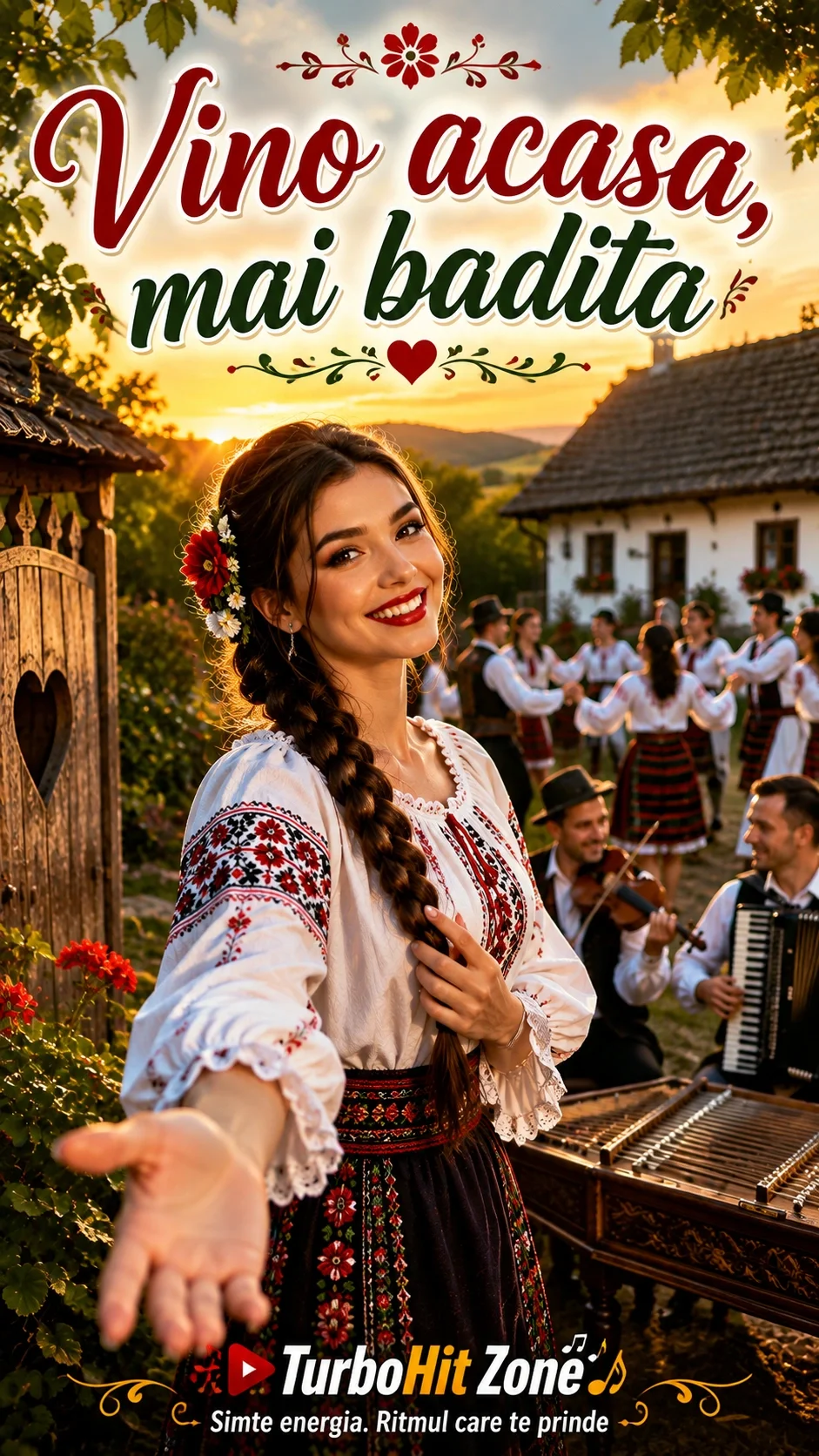 Vino acasă, măi bădiță | Melodie Etno | TurboHit Zone