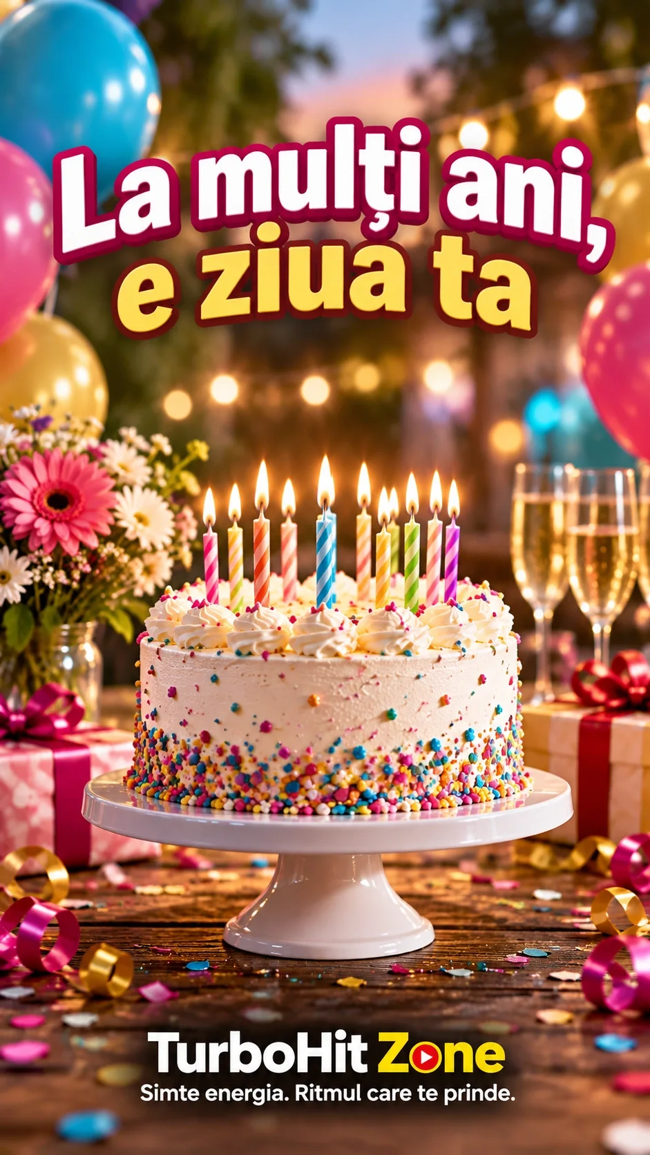 La mulți ani, e ziua ta | Melodie aniversară | TurboHit Zone