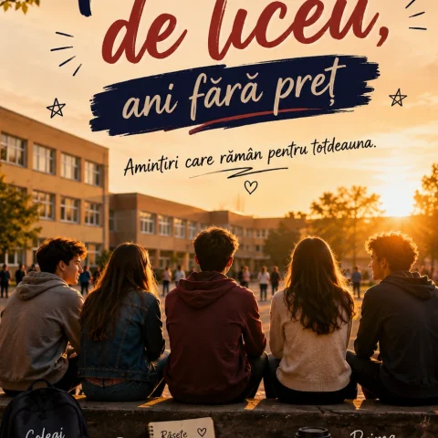Povești de liceu, ani fără preț Melodie despre liceu, colegi și prima iubire