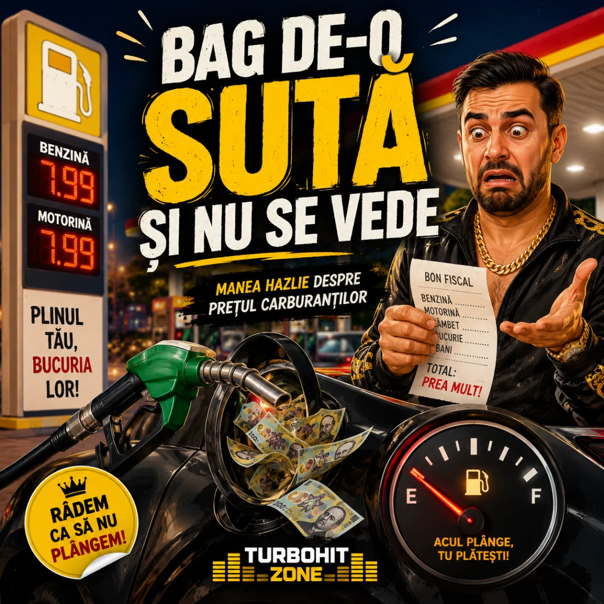 Bag de-o sută și nu se vede F | TurboHit Zone