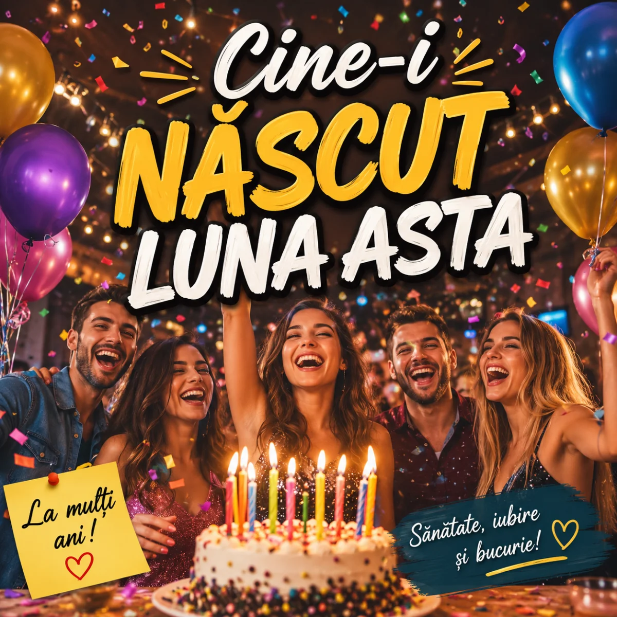Cine-i născut luna asta? | TurboHit Zone